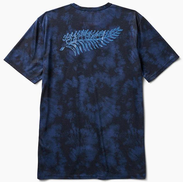Mathis Fern Tie Die Shirt - Mens - denim blue 1