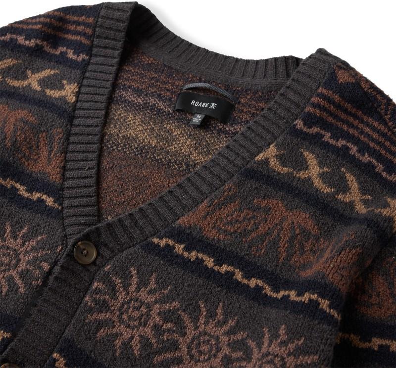 Nomad Cardigan - Mens - rust 1