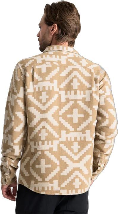 Nordsman Jacquard LS Flannel - Mens - light khaki 1