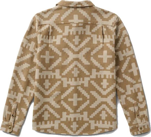 Nordsman Jacquard LS Flannel - Mens - light khaki 1