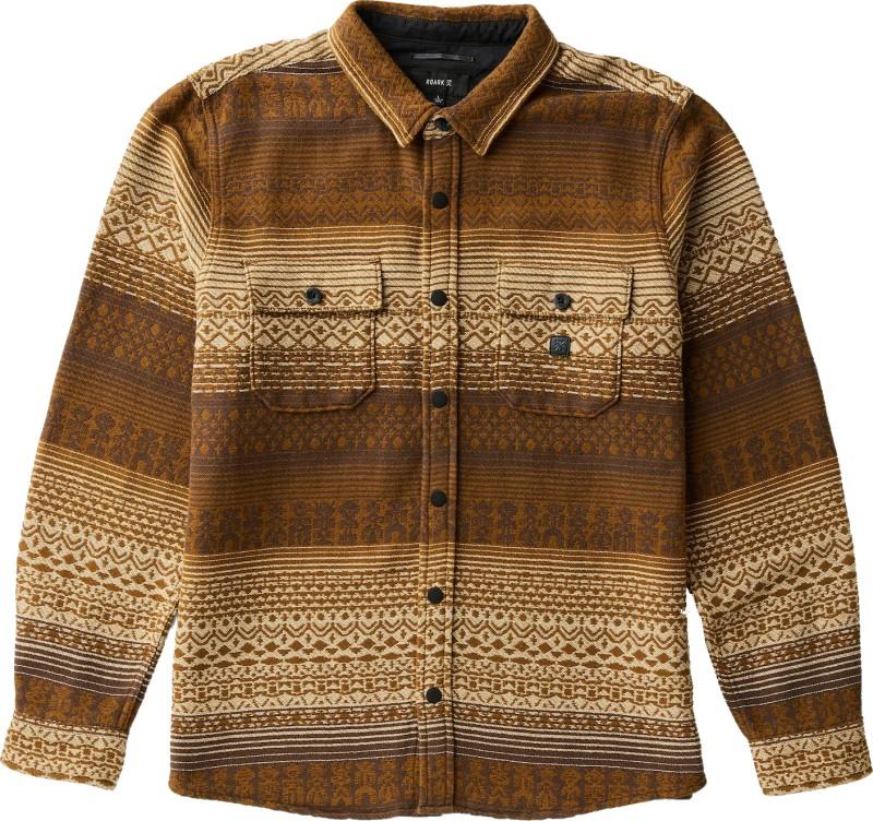 Nordsman Jacquard LS Flannel - Mens - otter 1