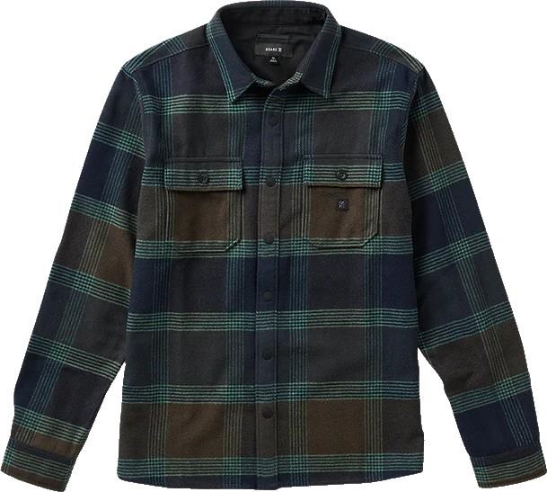 Nordsman LS Flannel - Mens - deep navy 1