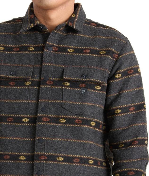 Nordsman LS Flannel - Mens - onyx 1