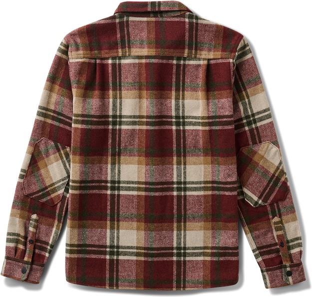 Nordsman LS Flannel - Mens - sangria 1