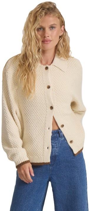 Open Roads Cardigan - Womens - bone 1