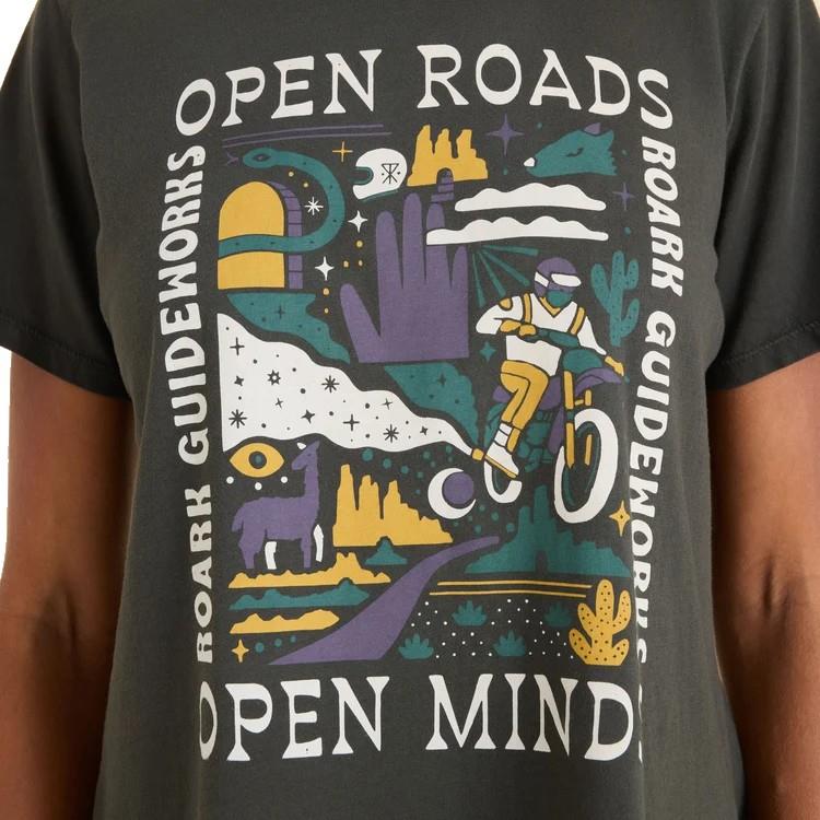Open Roads Everyday SS Tee - Womens - dark military 1