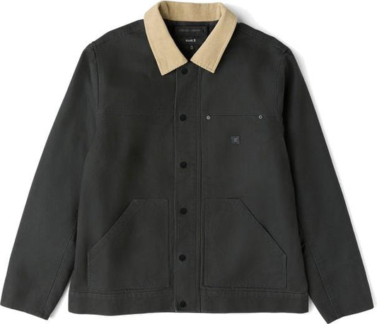 Open Roads Waxed Canvas Jacket - Mens - onyx 1
