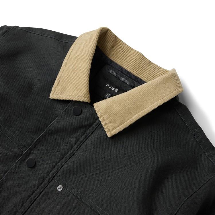 Open Roads Waxed Canvas Jacket - Mens - onyx 1