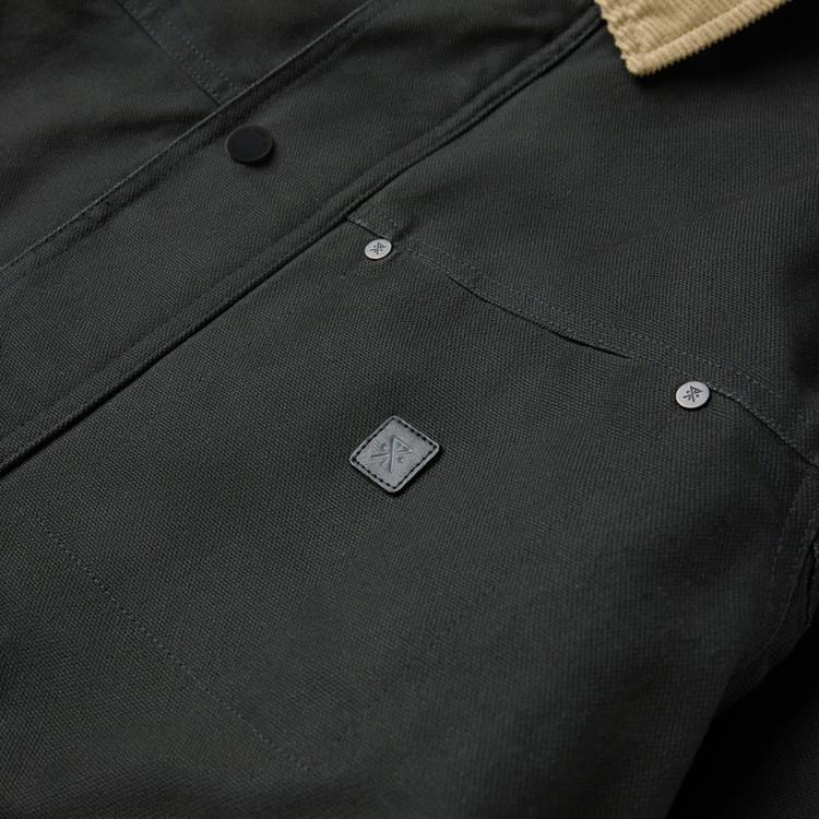 Open Roads Waxed Canvas Jacket - Mens - onyx 1