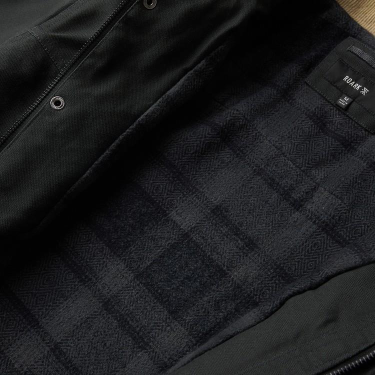Open Roads Waxed Canvas Jacket - Mens - onyx 1