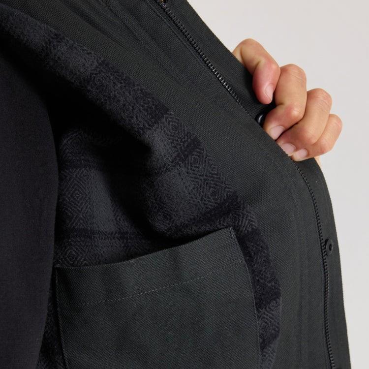 Open Roads Waxed Canvas Jacket - Mens - onyx 1