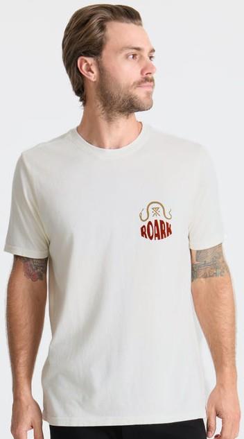 Palm Snake SS Tee - Mens - off white 1