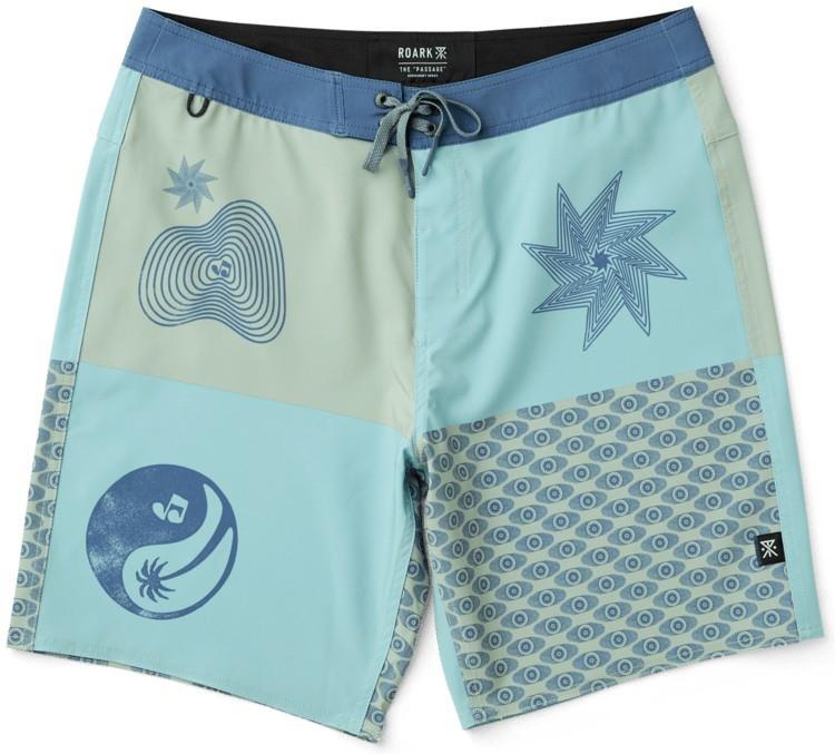 Passage Boardshorts - Mens - hazy blue 1