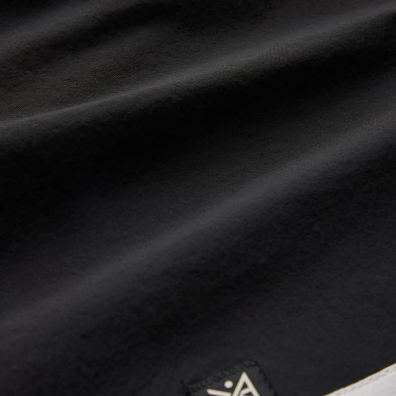Passage Panel Boardshorts - Mens - black / white 1