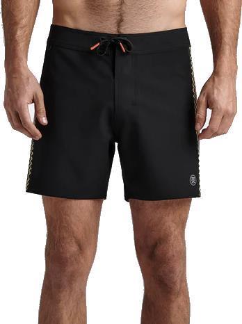 Passage Side Panel Boardshorts, 16" Inseam - Mens - Black 3