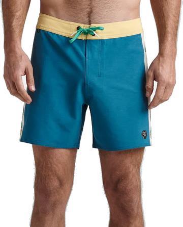 Passage Side Panel Boardshorts, 16" Inseam - Mens - Smeralda Costa 3