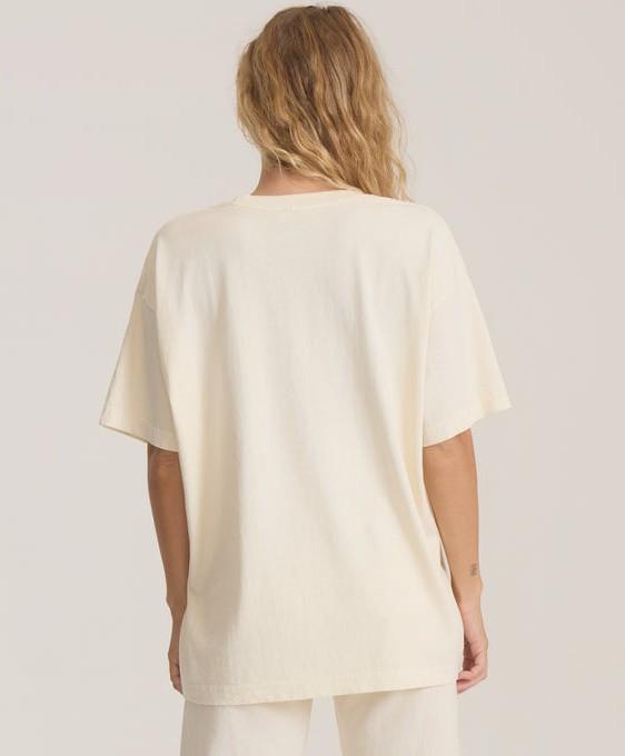 Plant Seeds Oversized Tee SS - Womens - bone 1