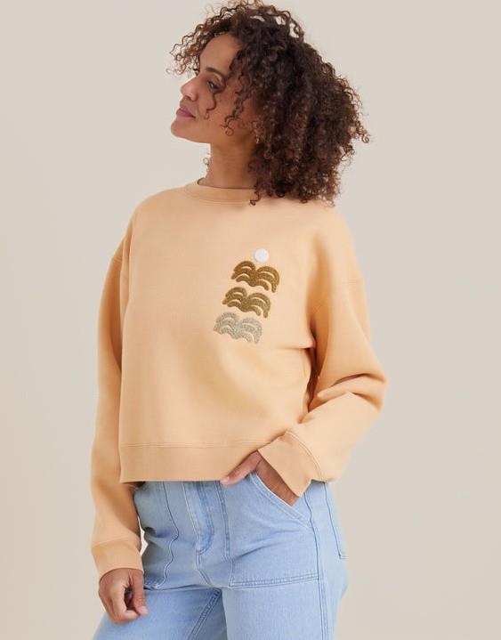 Port Crew Fleece - Womens - tangerine 1