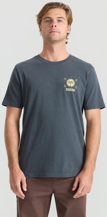 Roark Palm SS Tee - Mens - charcoal 1