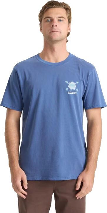 Roark Palm SS Tee - Mens - neptune 1