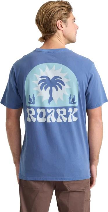Roark Palm SS Tee - Mens - neptune 1