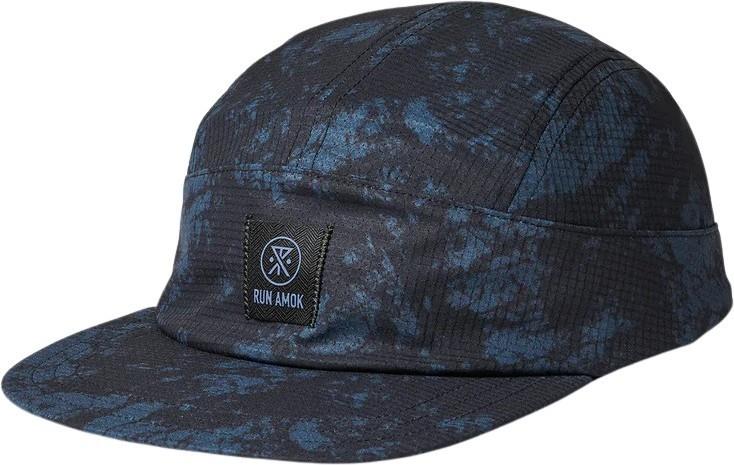 Run Bless Up Camper Hat - navy tie dye 1