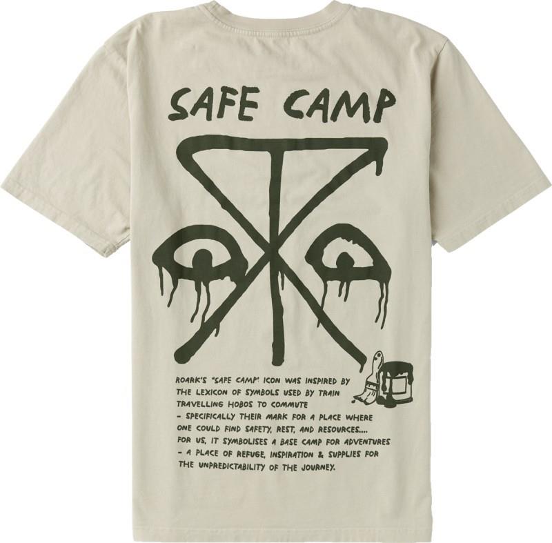 Safecamp SS Tee - Mens - fossil 1
