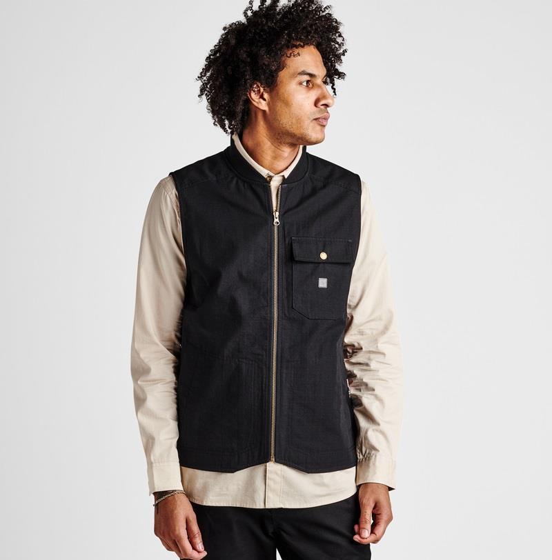 Safi Vest Jacket - Mens - black 1
