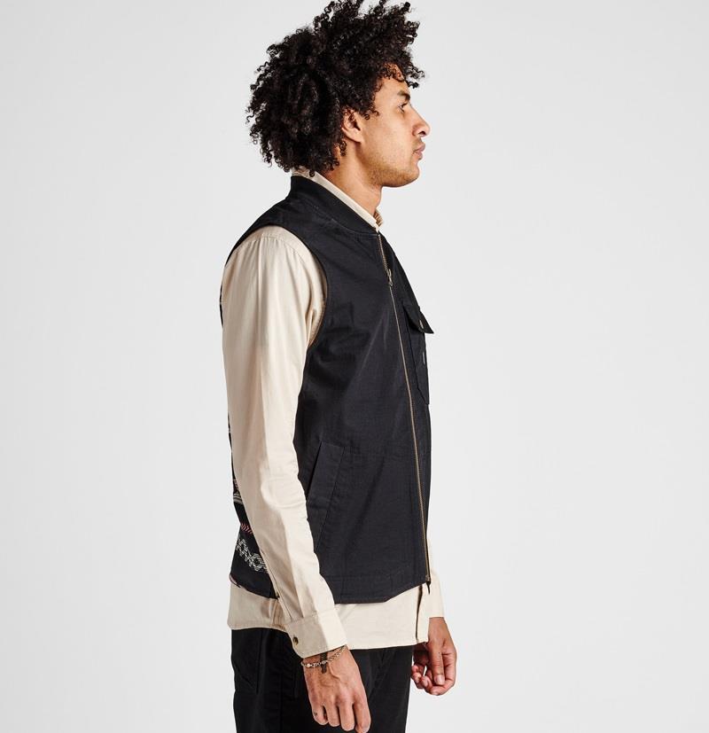 Safi Vest Jacket - Mens - black 1