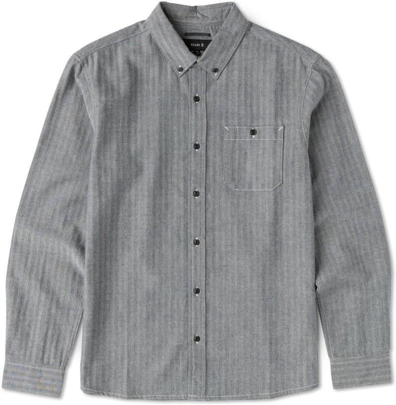 Scholar Woven LS - Mens - indigo 1