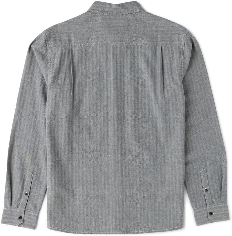 Scholar Woven LS - Mens - indigo 1