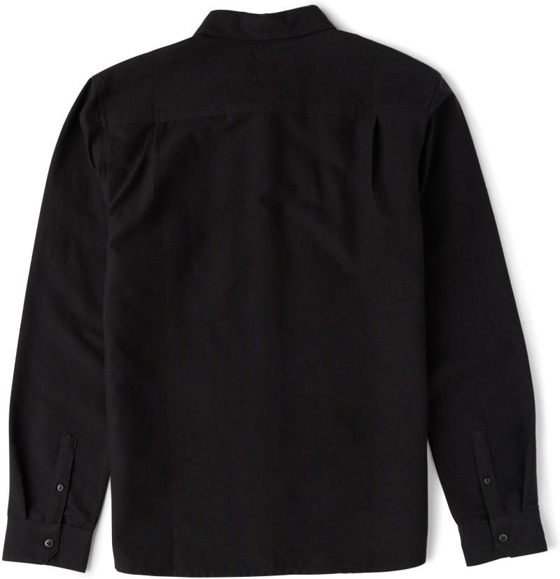 Scholar Woven LS - Mens - solid black 1