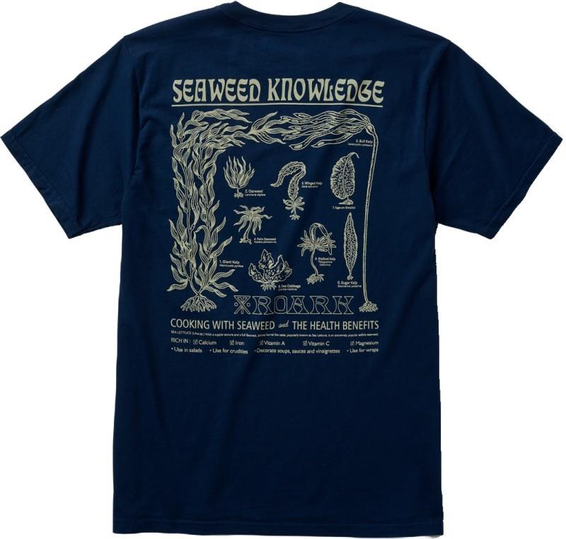 Seaweed Knowledge SS Tee - Mens - navy 1