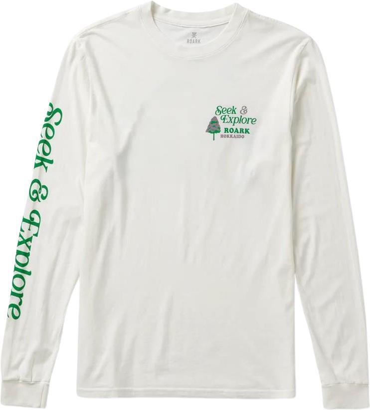 Seek And Explore Hokkaido LS Tee - Mens - Off White 1