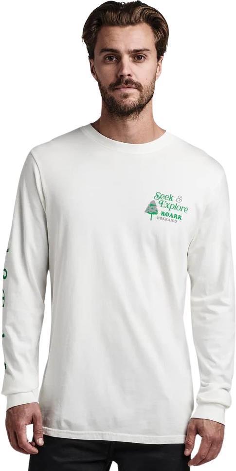 Seek And Explore Hokkaido LS Tee - Mens - Off White 3