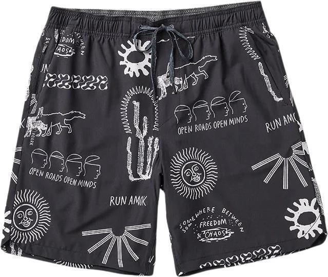 Serrano 2 Shorts - Mens - Black Print 1