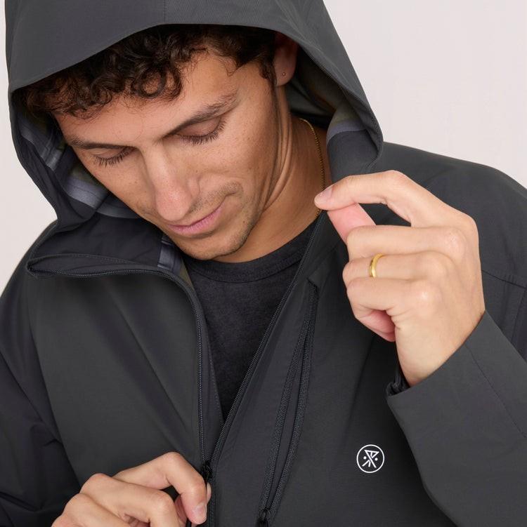 Shield Rain Jacket - Mens - onyx 1