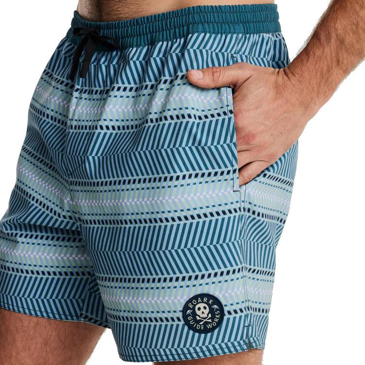Shorey Boardshorts, 16" Outseam - Mens - Herringbone Cosmica 3