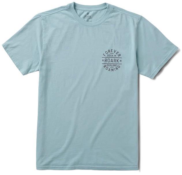 Stamp SS Tee - Mens - dusty blue 1
