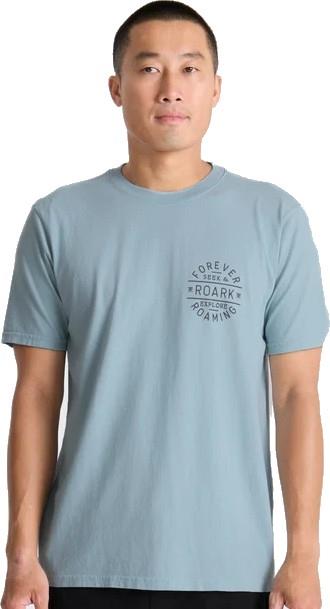 Stamp SS Tee - Mens - dusty blue 1
