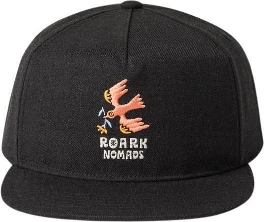 Station Snapback Hat - black / enjoy bird 1