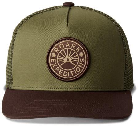 Station Trucker Hat - dark military 1