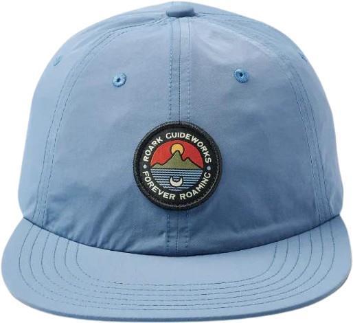 Sun Up, Sun Down 6 Panel Hat - hydro blue 1