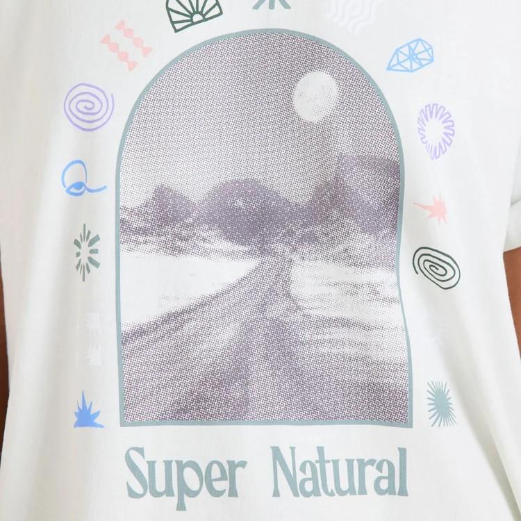 Super Natural Oversized SS Tee - Womens - mist 1