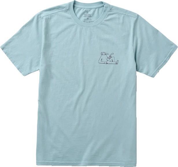 Unhustle SS Tee - Mens - dusty blue 1