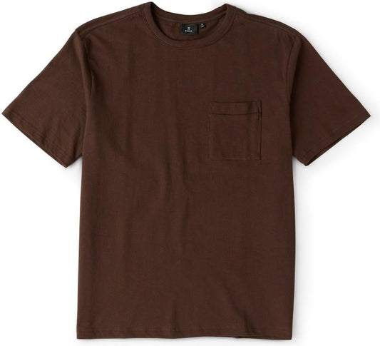 Well Worn Organic SS Tee - Mens - tobacco 1