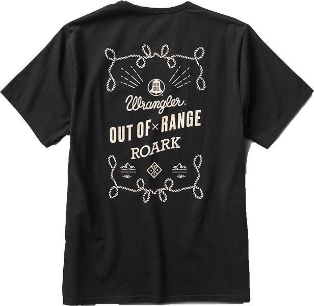Wrangler Lasso Vintage Crew Premium Tee - black 1