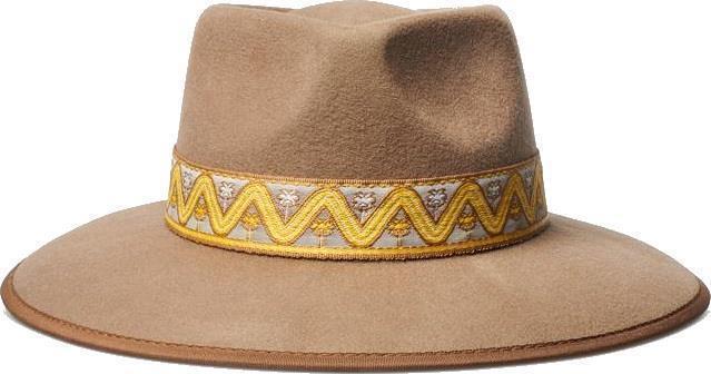 Younes Fedora Hat - Brown 1