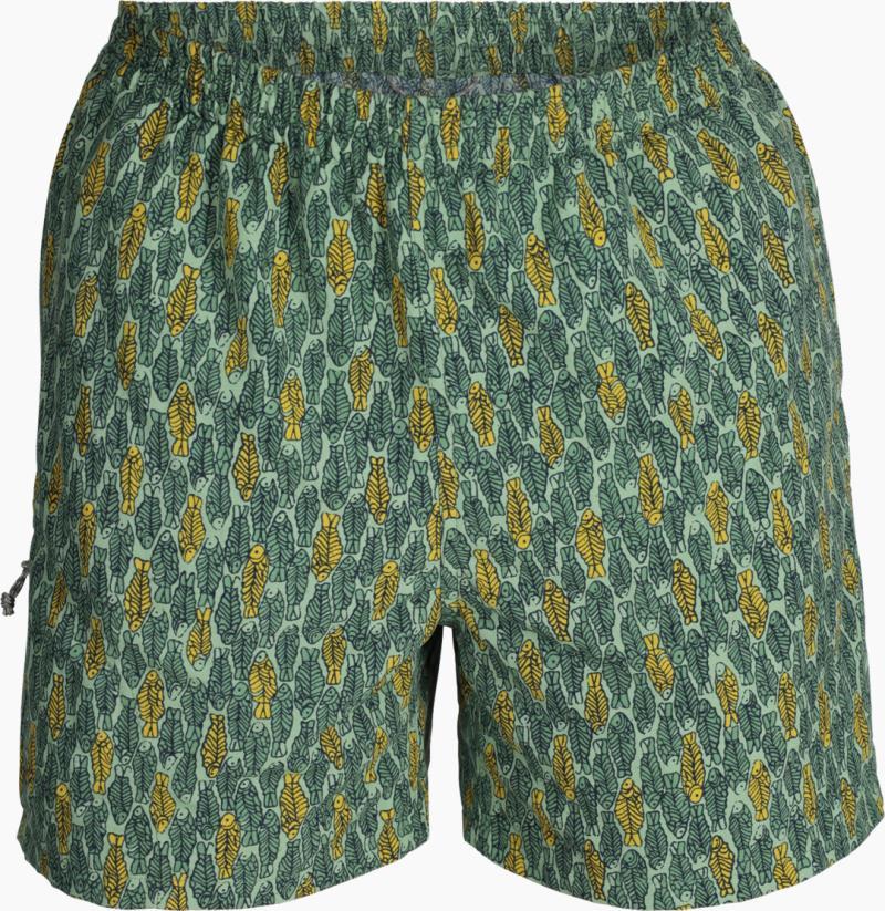All In Shorts - Mens - algae fish print 1
