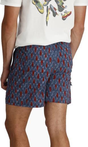 All In Shorts - Mens - navy fish print 1